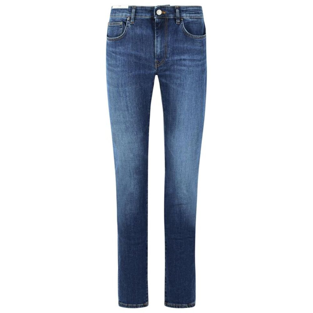 Pt05 'Swing' Blue Cotton Jeans Men